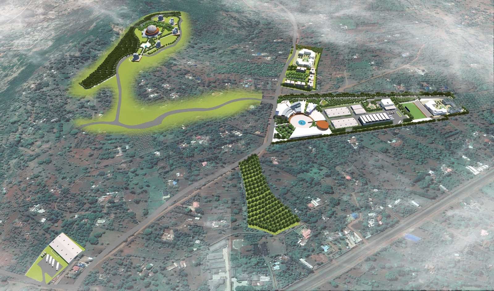 Proposed Innovation Institute in Kenya — Render 2